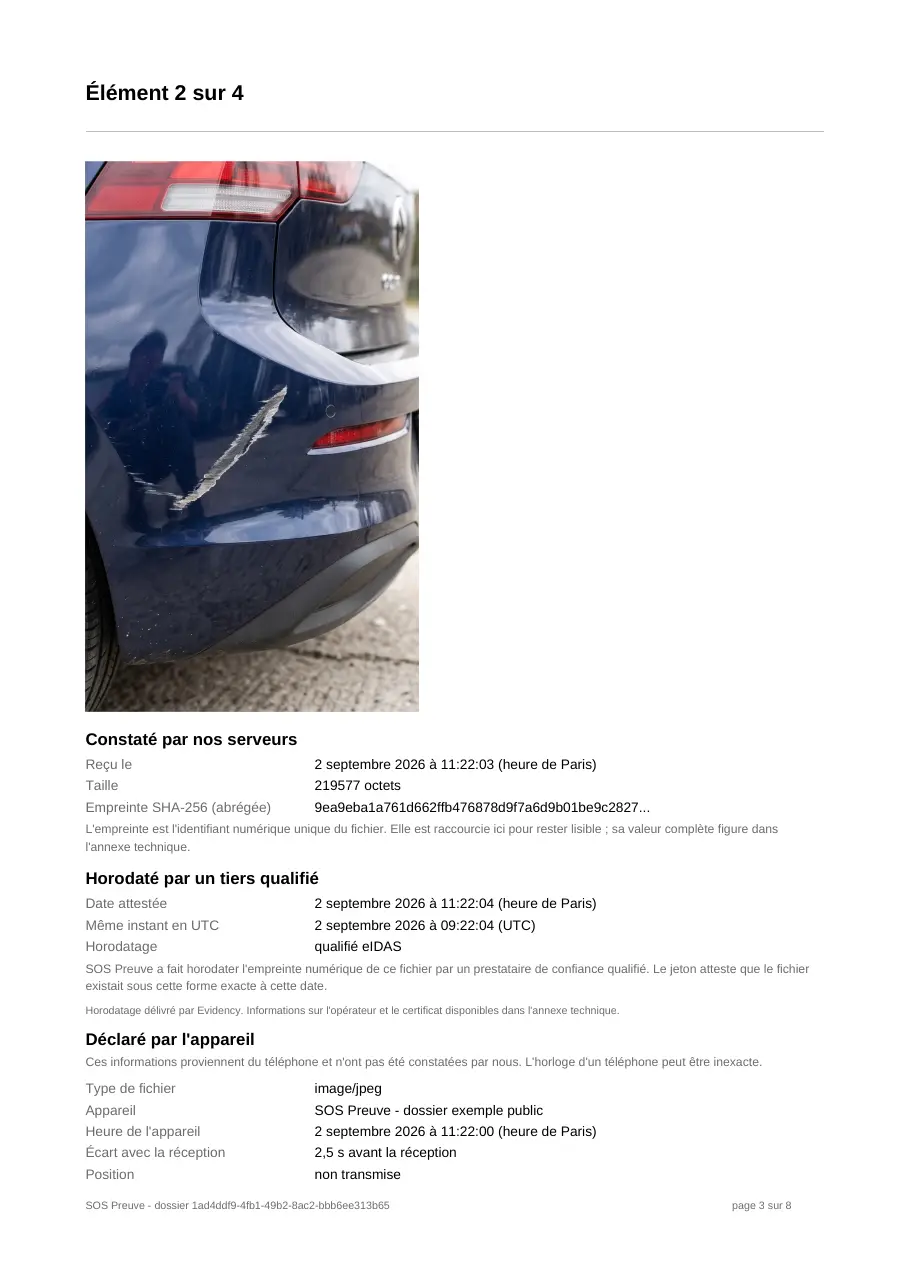 Page 3 sur 8 du dossier d'exemple