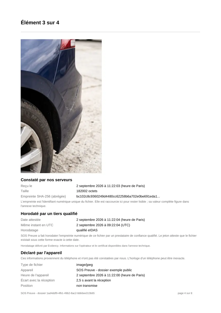 Page 4 sur 8 du dossier d'exemple